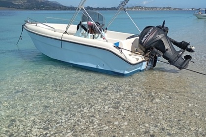Hyra båt Motorbåt Ranieri blue water Zakynthos