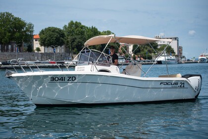 Hyra båt Motorbåt Focus boats Focus21 Zadar