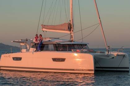 Miete Katamaran Fountaine Pajot Fountaine Pajot Astrea 42 - 4 + 2 cab. Sankt Martin