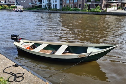 Verhuur Motorboot Stalen Punter Leiden