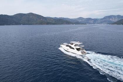 Verhuur Motorjacht Azimut Azimut 55 Fly Turkije