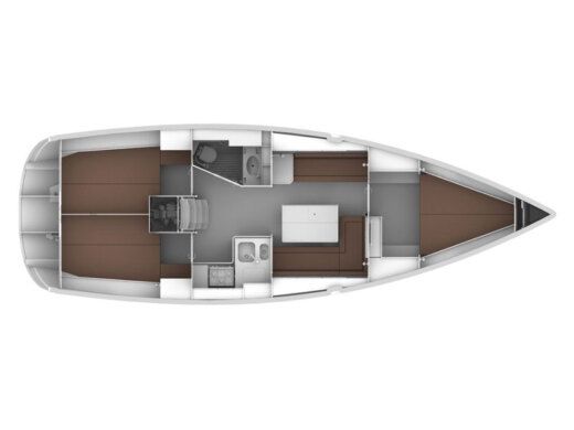 Sailboat BAVARIA CRUISER 36 Plan du bateau