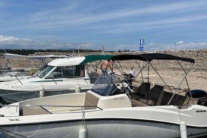 Location Bateau à moteur Quicksilver 605 Open Cros de Cagnes