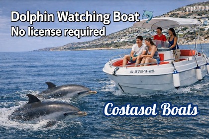 Alquiler Barco sin licencia  Dubhe Alquiler Privado Málaga