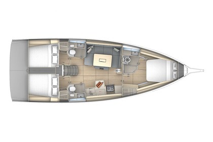 Hyra båt Segelbåt  Dufour 41 GL Šibenik