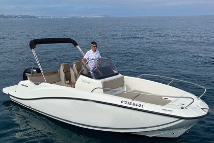 Alquiler Lancha Quicksilver Activ 605 Open Playa de Aro