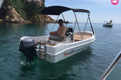 Hire Boat without licence  voraz 450 open Blanes