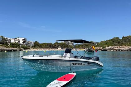 Location Bateau à moteur Teorema 20 Open apta licencia navegación 115cv Portocolom