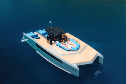 Alquiler Lancha Sunreef 40 Santorini