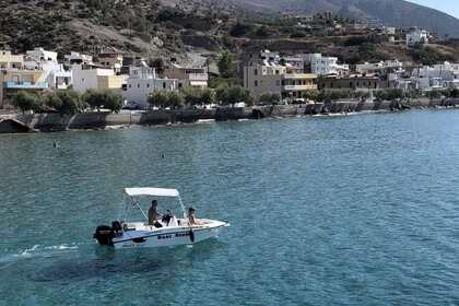 Hire Boat without licence  compass 150cc Tsoutsouros