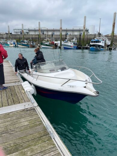 Saint-Quay-Portrieux Motorboat Ocqueteau Olympic 565 alt tag text