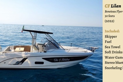 Location Bateau à moteur Beneteau Flyer 9 Sundeck Positano