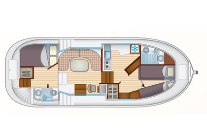 Miete Hausboot Pénichette Flying Bridge 1020 FB Lutzelbourg
