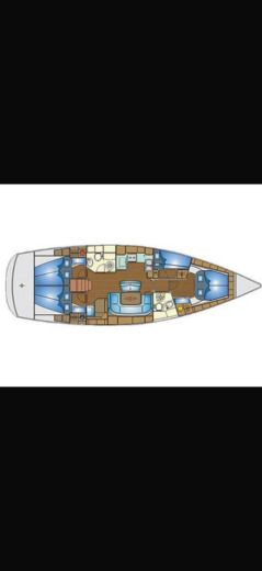 Sailboat Bavaria 46 clipper boat plan