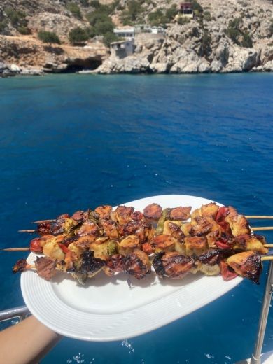 Rethymno Motorboat Falcon Yachts SRL Falcon 76 alt tag text