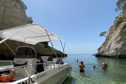 Miete Boot ohne Führerschein  idea verde idea 58 open Vieste