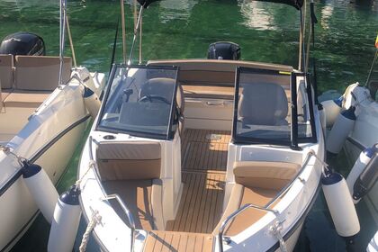 Alquiler Lancha Quicksilver 555 BR Lloret de Mar