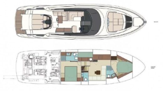 Motorboat Riva 56 Rivale boat plan