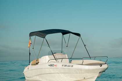 Alquiler Barco sin licencia  Remus 450 Es Trenc