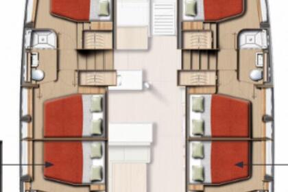 Verhuur Catamaran Catana Group Bali 5.2 - 6 + 2 cab. Marina Frapa