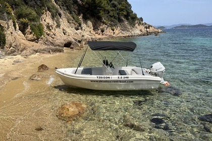 Charter Boat without licence  Zaggas Marine 30hp TOHATSU Skiathos