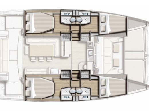 Catamaran  Bali 4.1 boat plan