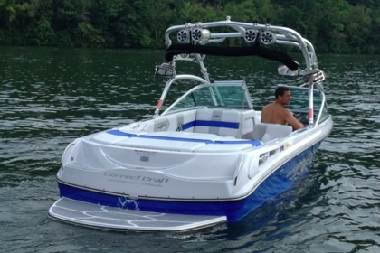 Charter Motorboat Correct Craft Super Air Nautique 210 Team Edition Annecy
