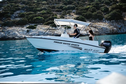Charter Boat without licence  COMPASS 150CC Agios Nikolaos
