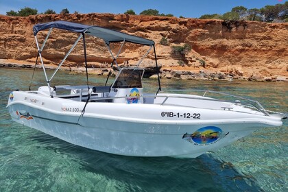 Noleggio Barca senza patente  Voraz 500 Ibiza