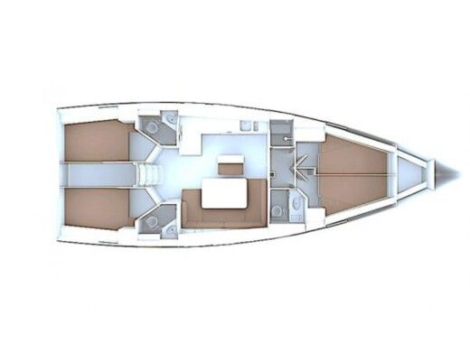 Sailboat BAVARIA 46 CRUISER Boat design plan