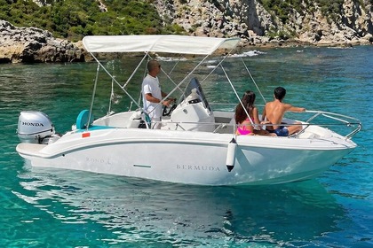 Hire Boat without licence  ROMAR BERMUDA 570 Tropea
