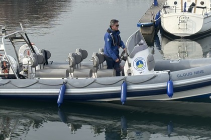 Charter RIB Ribcraft 7 meter, 8 seater Southampton