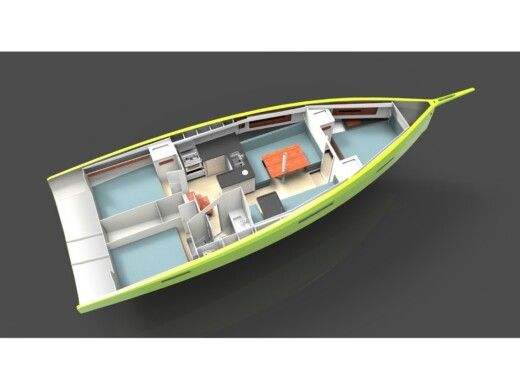 Sailboat Rm RM 1180 Plano del barco