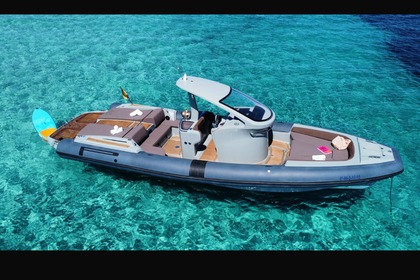 Verhuur RIB Pirelli Pzero 1100 Sport Ibiza