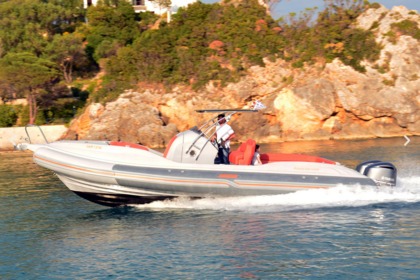 Rental RIB Mostro Caramel 2x300HP Agios Ioannis Peristeron