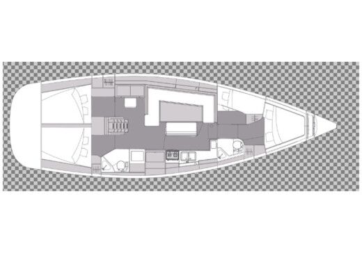 Sailboat Elan Elan Impression 45.1 boat plan