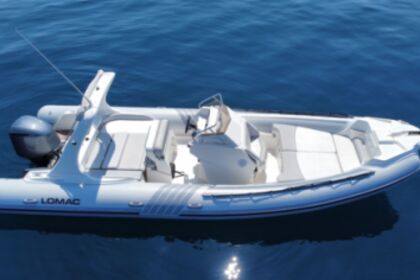 Location Semi-rigide Lomac Nautica 800 In Cavalaire-sur-Mer