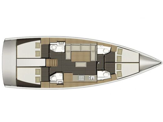 Sailboat Dufour Dufour 460 Boat design plan