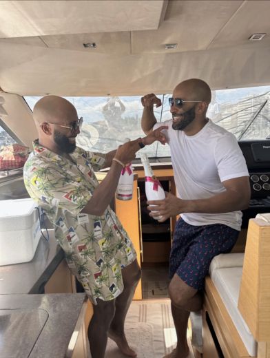 Palma de Majorque Motorboat Galeon 420fly alt tag text