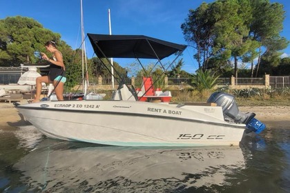 Miete Motorboot Compass 150cc Pefkochori