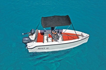 Hire Boat without licence  Compass 160e Paros