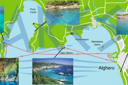 Miete Boot ohne Führerschein  Idea marine 53 Alghero