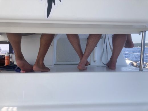 Porto Vecchio Catamaran Fountaine Pajot Salina 48 Evolution alt tag text