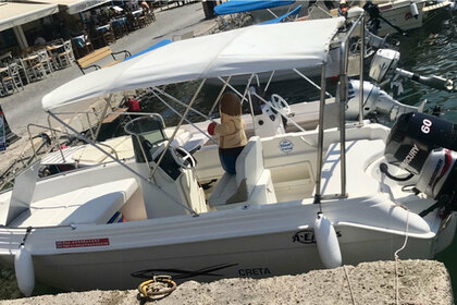 Hire Boat without licence  A ELLAS 530 Chania