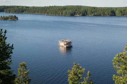 Charter Houseboat Self made Sauna Boat Lappeenranta