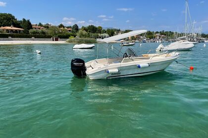 Verhuur Boot zonder vaarbewijs  Ranieri Shark 17 Moniga del Garda