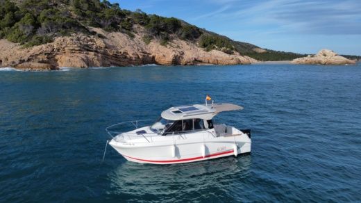 Motorboat Beneteau Antares 680 Plattegrond van de boot