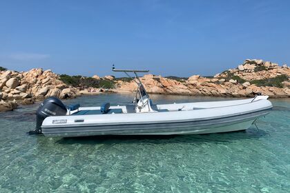 Hire RIB sea water smeralda 240 Palau