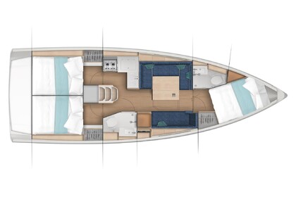 Hyra båt Segelbåt  Sun Odyssey 380 Split