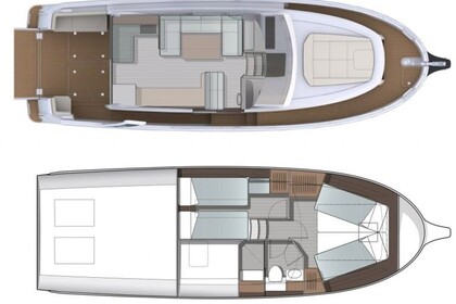 Hire Motorboat  Greenline 39 Izola